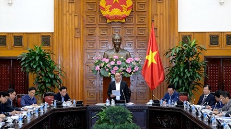 Thủ tướng Nguyễn Xuân Phúc chủ trì cuộc họp đánh giá việc thực hiện NQ số 13 của BCHTW về xây dựng kết cấu hạ tầng đồng bộ nhằm đưa nước ta cơ bản trở thành nước công nghiệp theo hướng hiện đại vào năm 2020 (Thời sự chiều 28/02/2018)