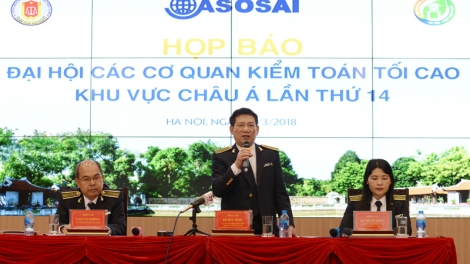 Đại hội ASOSAI 14: Kiểm toán môi trường vì sự phát triển bền vững (30/3/2018)