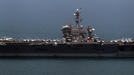 Nhóm tàu hải quân Hoa Kỳ thăm hữu nghị thành phố Đà Nẵng, trong đó có tàu sân bay Carl Vinson (Thời sự chiều 5/3/2018)