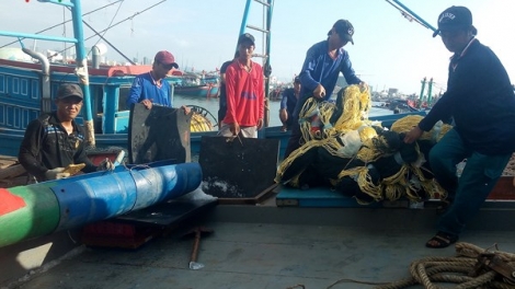 Cẩn trọng với tai nạn lao động trên biển (15/4/2018)