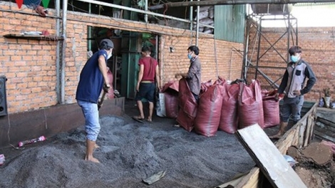 Kết thúc con đường ngoằn ngoèo của những tấn cà phê nhuộm pin (27/4/2018)