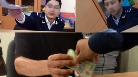 Tạm đình chỉ 3 cán bộ Hải quan Hải Phòng với nghi vấn liên quan  vụ việc nhận hối lộ tại Chi cục Hải quan cửa khẩu Cảng Đình Vũ (10/4/2018)