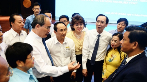 TP Hồ Chí Minh cải cách thủ tục hành chính để thu hút nguồn lực đầu tư xây dựng thành phố thông minh (30/4/2018)