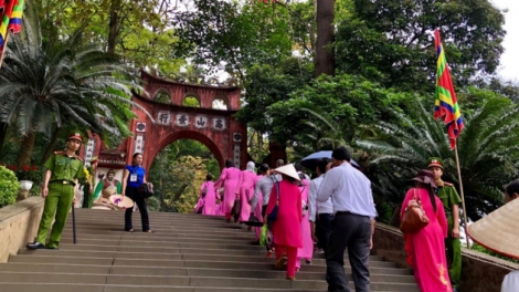 Giỗ tổ Hùng Vương: Nhớ về cội nguồn dân tộc (25/4/2018)