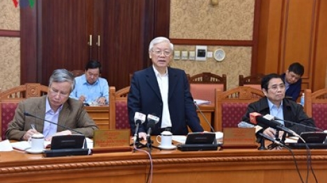 Tổng Bí thư Nguyễn Phú Trọng nhấn mạnh: Trong công tác phòng chống tham nhũng, ai cảm thấy nhụt chí thì để người khác làm (Thời sự chiều 10/4/2018)