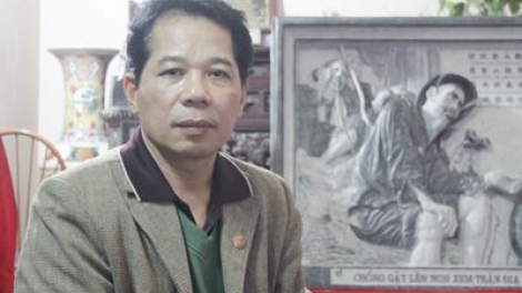 Nhà điêu khắc tranh đá với những tuyệt tác về tranh đá và bút tích di chúc của Chủ tịch Hồ Chí Minh (18/5/2018)