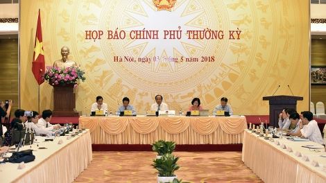 Họp báo Chính phủ thường kỳ tháng 4 (4/5/2018)