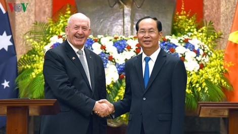Chủ tịch nước Trần Đại Quang hội đàm với Toàn quyền Australia Peter Cosgrove, nhất trí tăng cường hợp tác trên nhiều lĩnh vực (Thời sự chiều 24/5/2018)