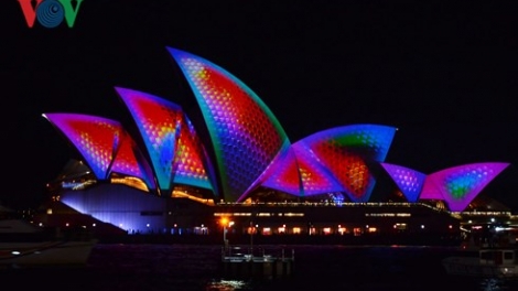 Lễ hội Vivid Sydney 2018: Bữa tiệc ánh sáng 3D (27/5/2018)