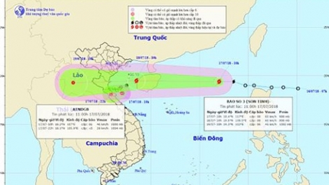 Những thông tin mới nhất về bão số 3 và công tác chuẩn bị ứng phó của các địa phương vùng ảnh hưởng (Thời sự chiều 17/7/2018)