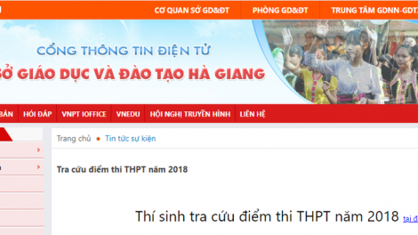 Điểm thi THPT ở Hà Giang cao bất thường: Cần đi đến cùng sự thật! (14/7/2018)