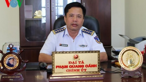 Vùng Cảnh sát biển 4 quyết tâm bảo vệ vững chắc chủ quyền quốc gia trên biển (22/8/2018)