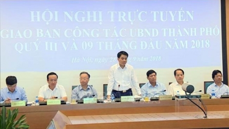 Chủ tịch Uỷ ban nhân dân thành phố Hà Nội Nguyễn Đức Chung chỉ rõ những chứng cứ sai phạm tại chợ Long Biên là có cơ sở (Thời sự chiều 28/9/2018)