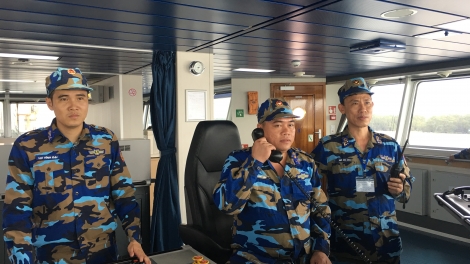 Nhiệm vụ thực thi pháp luật, đảm bảo an ninh, chủ quyền biển đảo của cán bộ, chiến sỹ Bộ Tư lệnh vùng Cảnh sát biển 1 và Bộ Tư lệnh vùng Cảnh sát biển 4 (13/9/2018)