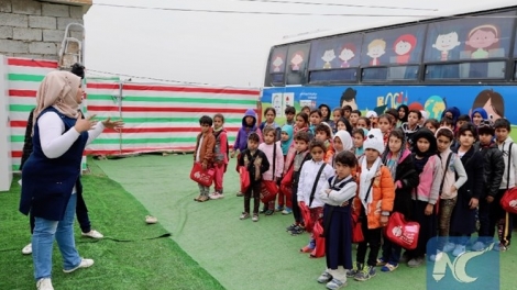 “Chuyến xe hy vọng” cho trẻ em nghèo ở Iraq (10/1/2019)