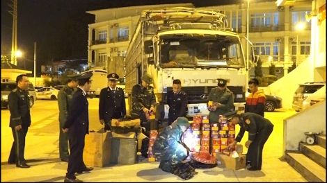 Lạng Sơn ngăn chặn pháo lậu từ biên giới (16/1/2019)