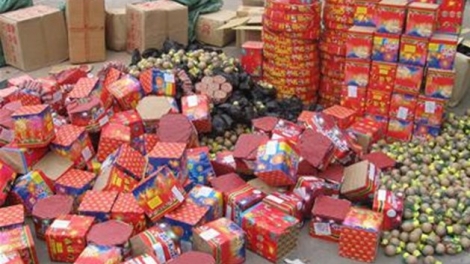 Lạng Sơn ngăn chặn pháo lậu từ biên giới (14/1/2019)