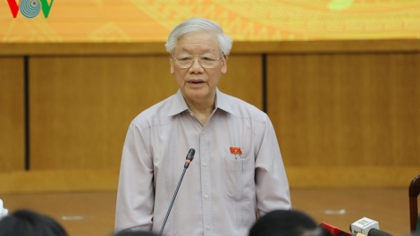 THỜI SỰ 18H00 CHIỀU 15/10/2019: Tiếp xúc cử tri thành phố Hà Nội, Tổng Bí thư, Chủ tịch nước Nguyễn Phú Trọng khẳng định: “Chúng ta không bao giờ nhân nhượng những gì thuộc về Độc lập chủ quyền, toàn vẹn lãnh thổ” - Đó là lợi ích của quốc gia dân tộc
