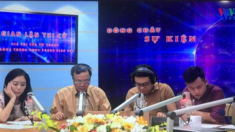 Gian lận thi cử: Giá trị của tự trọng và lòng trung thực trong giáo dục (25/10/2019)