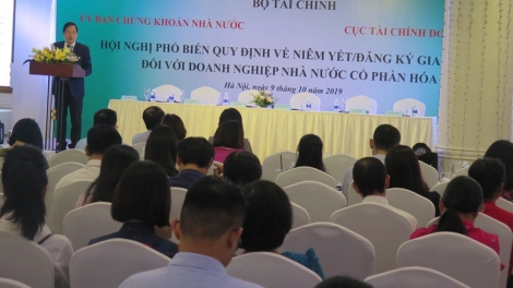 Sẽ công khai 755 doanh nghiệp không đưa cổ phiếu lên sàn (10/10/2019)