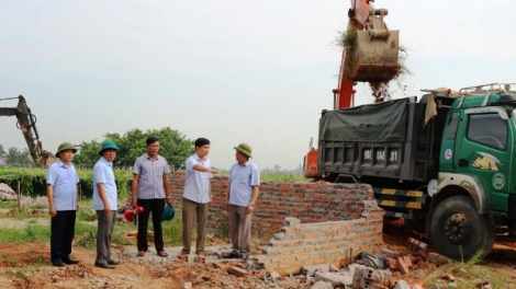 Vĩnh Phúc tăng cường xử lý vi phạm trong lĩnh vực đất đai (16/10/2019)