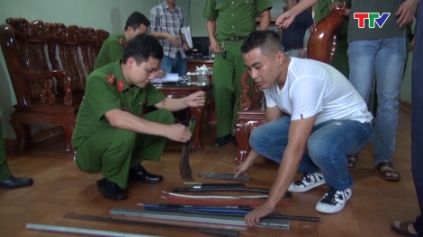 Phòng, chống tội phạm băng, ổ, nhóm ở Thanh Hóa (25/11/2019)