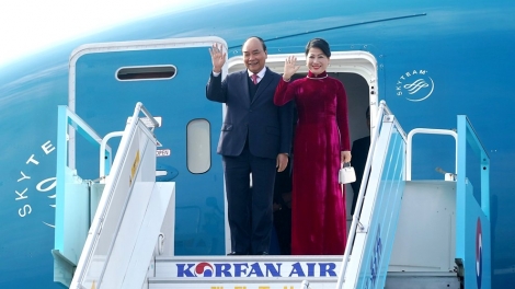 THỜI SỰ 18H00 CHIỀU 24/11/2019: Thủ tướng Nguyễn Xuân Phúc cùng phu nhân đến thành phố Busan, Hàn Quốc.