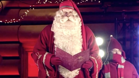 Ông già Noel khởi động mùa giáng sinh 2019 ở Bắc Cực (12/11/2019)