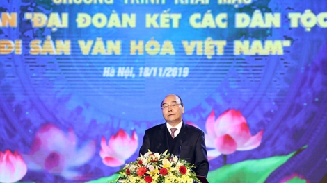 THỜI SỰ 21H30 ĐÊM 18/11/2019:  Thủ tướng Nguyễn Xuân Phúc dự Ngày hội "Đại đoàn kết toàn dân tộc" và khai mạc Tuần “Đại đoàn kết các dân tộc - Di sản Văn hóa Việt Nam”.