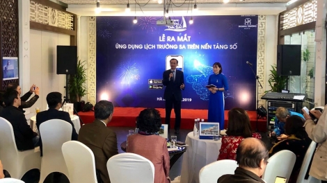 Ra mắt ứng dụng lịch Trường Sa trên nền tảng công nghệ số (7/12/2019)