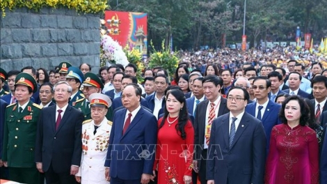 Thủ tướng Nguyễn Xuân Phúc dâng hương tại Lễ hội kỷ niệm 230 năm Chiến thắng Ngọc Hồi – Đống Đa (Thời sự trưa 9/2/2019)