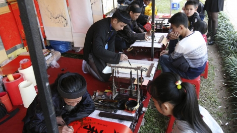 Những nét đẹp của tục xin chữ đầu năm (11/2/2019)