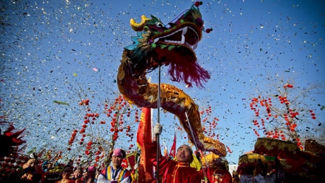 Nhiều quốc gia châu Á như Trung Quốc, Hàn Quốc, Mông Cổ, Singapore... cũng đang hân hoan vui Tết Kỷ Hợi (Thời sự chiều 5/2/2019)