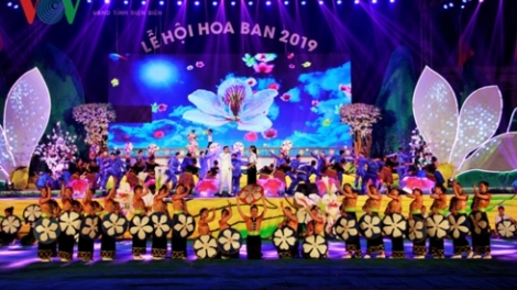 Khai mạc Lễ hội hoa ban 2019, nhân kỷ niệm 65 năm chiến thắng Điện Biên Phủ (Thời sự đêm 16/3/2019)