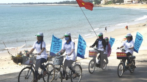 Cộng đồng chung tay bảo vệ tài nguyên biển (22/4/2019)