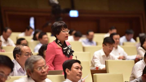 Đại biểu quốc hội đóng góp ý kiến vào Dự án luật kiến trúc (1/4/2019)