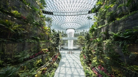 Chính phủ Singapore giới thiệu thác nước trong nhà cao nhất thế giới (16/4/2019)