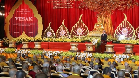 THỜI SỰ 12H TRƯA 14/5/2019: Bế mạc Đại lễ Phật đản Liên Hợp Quốc Vesak 2019.