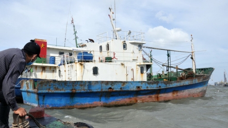 Hải Phòng: Tàu 67 gặp khó (10/6/2019)