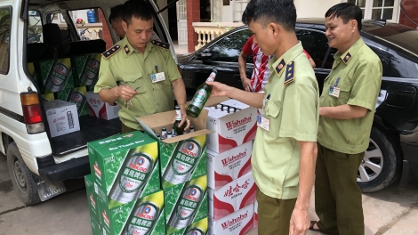 Lạng Sơn: Tạm giữ trên 1.300 sản phẩm thực phẩm nhập lậu từ Trung Quốc (24/6/2019)