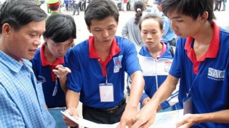Đoàn Thanh niên các địa phương hỗ trợ thí sinh thi THPT quốc gia 2019 (18/6/2019)