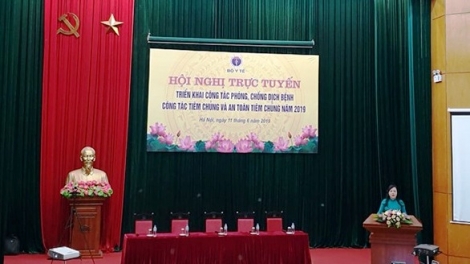 THỜI SỰ 12H TRƯA 11/6/2019: Hội nghị trực tuyến của Bộ Y tế với 700 điểm cầu về phòng chống dịch bệnh và an toàn tiêm chủng.
