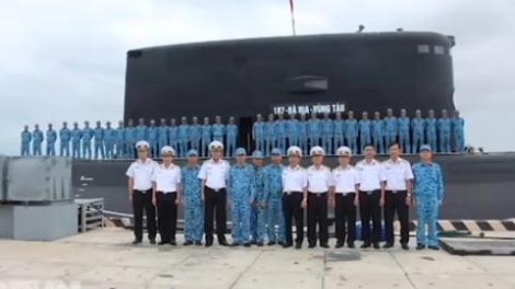 Lữ đoàn tàu ngầm 189 bảo vệ vững chắc chủ quyền biển đảo Tổ quốc (22/6/2019)