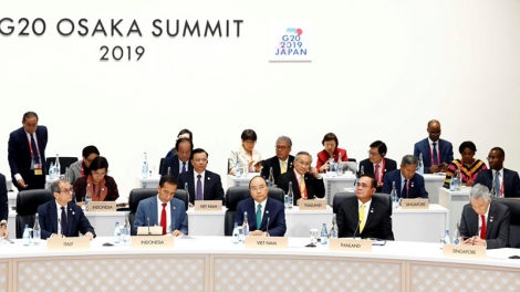 Việt Nam thể hiện vai trò tích cực tại Hội nghị thượng đỉnh G20 (30/6/2019)