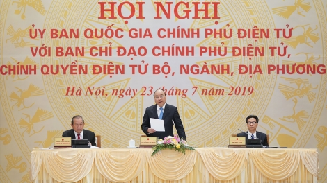 THỜI SỰ 12H TRƯA 23/7/2019: Chủ trì cuộc họp sơ kết triển khai Chính phủ điện tử, Thủ tướng Nguyễn Xuân Phúc nhấn mạnh quyết tâm xây dựng Chính phủ điện tử, trong đó phải bảo đảm an ninh, an toàn tuyệt đối.