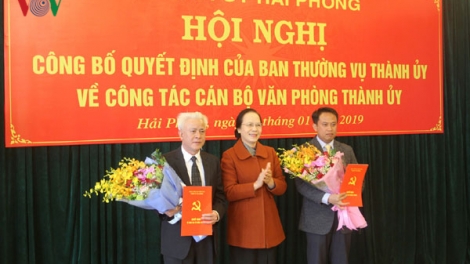 Công tác luân chuyển cán bộ ở Hải Phòng (30/7/2019)