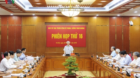THỜI SỰ 12H00 TRƯA 26/7/2019: Tổng Bí thư, Chủ tịch nước Nguyễn Phú Trọng chủ trì phiên họp thứ 16, Ban Chỉ đạo Trung ương về phòng chống tham nhũng.