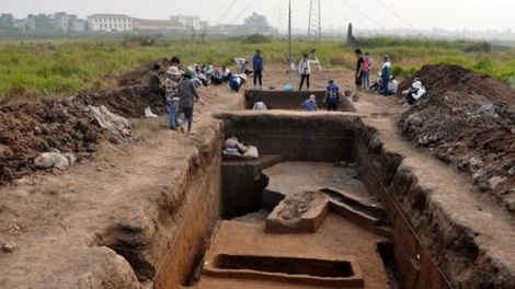 Bảo vệ di chỉ khảo cổ Vườn Chuối - Hoài Đức (Hà Nội) (4/7/2019)