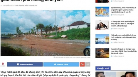 Thu hẹp "không gian đen" mang ý đồ đen tối (5/8/2019)