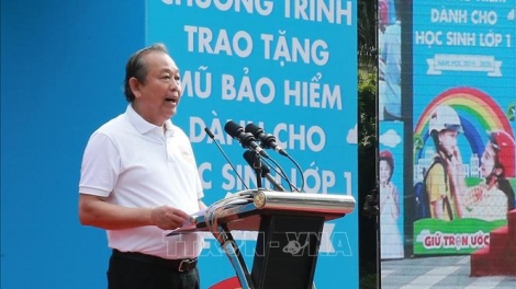 THỜI SỰ 12H TRƯA 8/9/2019: Phó Thủ tướng Trương Hòa Bình phát động Cuộc vận động “Đội mũ bảo hiểm cho trẻ em” tại Hà Nội.